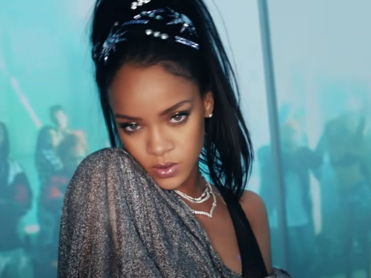 Rihanna in the This is What You Came For video (YouTube)