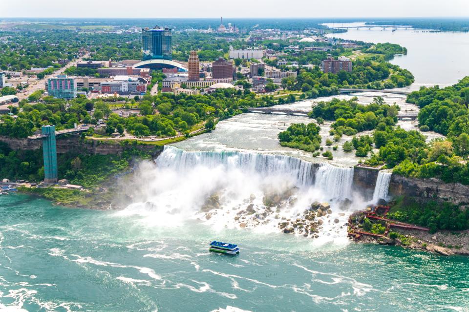 Niagara Falls from the Canadian side