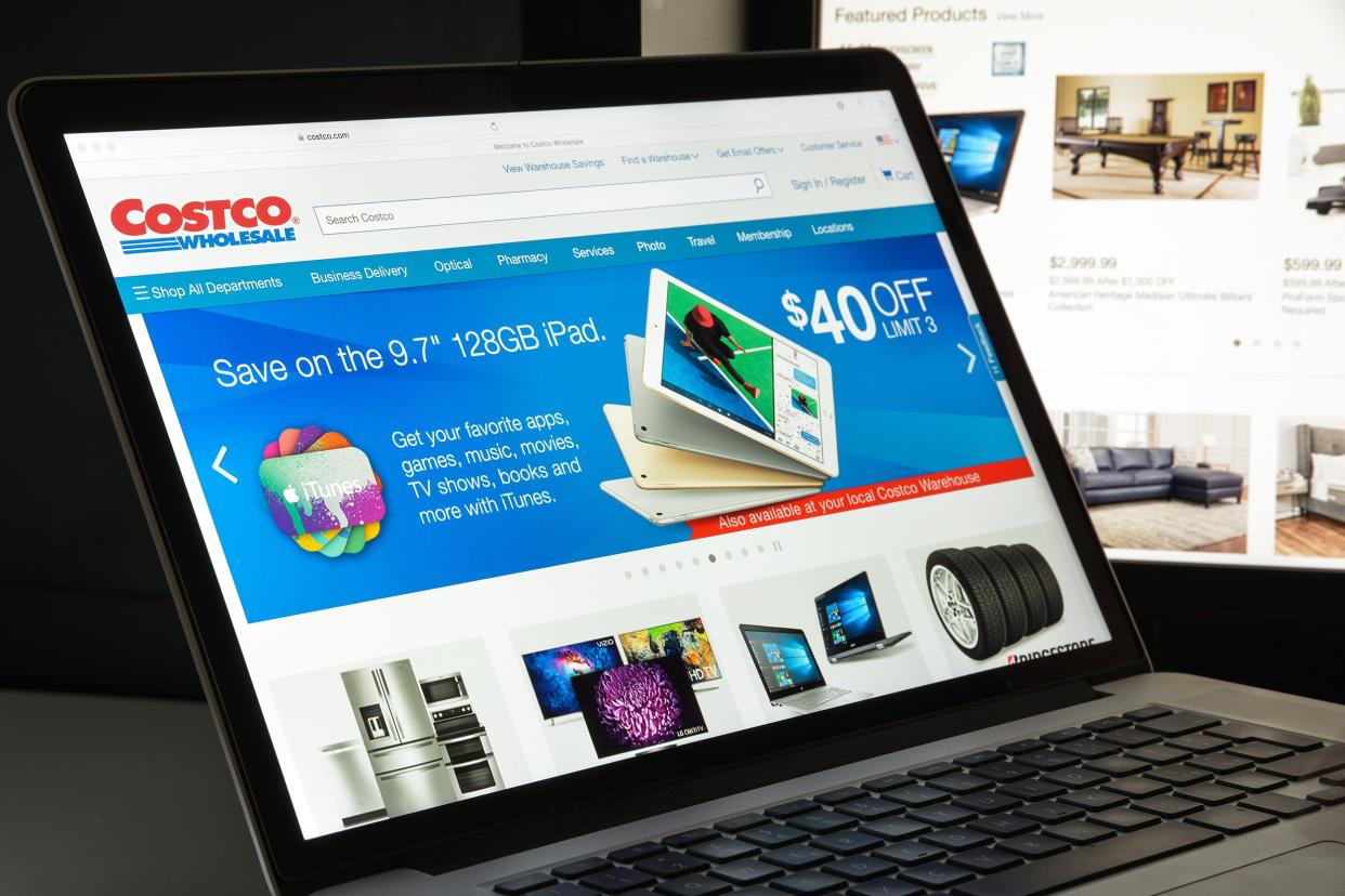 Costco.com website homepage