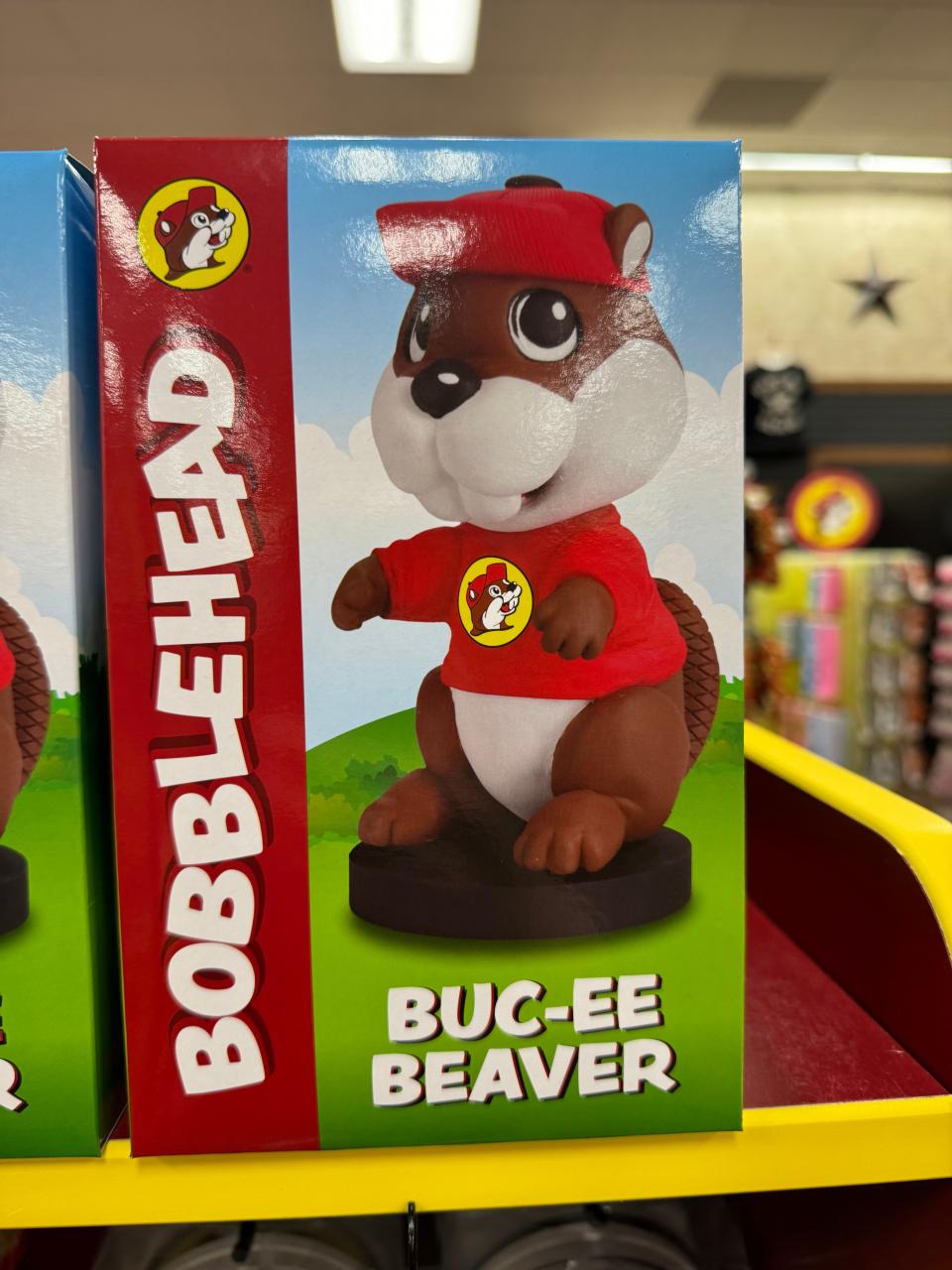 Spice up your office desk with a Buc-ee Beaver bobblehead.