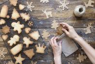 <p>Another great way to help the environment — and to save some money in the process — is to make your own presents. Whether you love baking, sewing or painting, why not get creative this season. Best of all, it will enable you to put your own stamp on a gift.</p><p>'Consider handmade gifts such as food; most grandparents would love handmade cookies and a card from the kids, for example,' Merje says.</p>