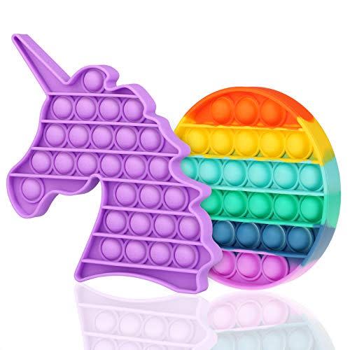 7) Unicorn and Circle Fidget Toy Pack