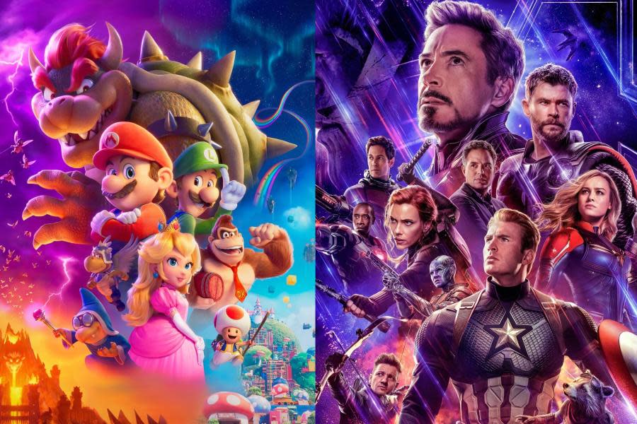 Super Mario Bros. La Película le quita a Avengers: Endgame el puesto de la segunda cinta más taquillera en México