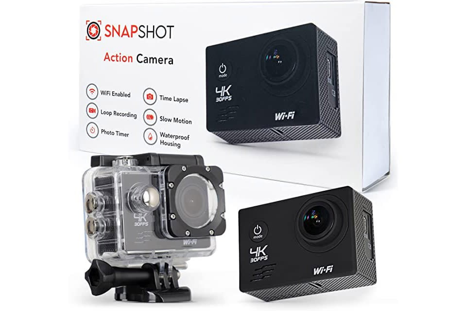 SNAPSHOT Action Camera 4k HD Waterproof. (Photo: Amazon SG)