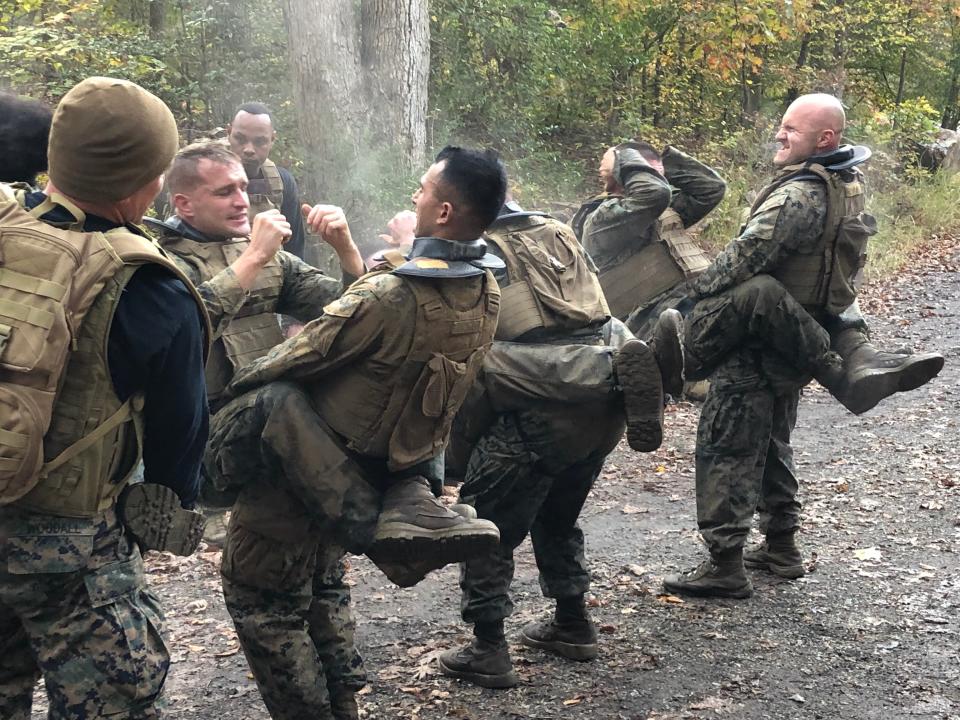 Marine martial arts at Quantico