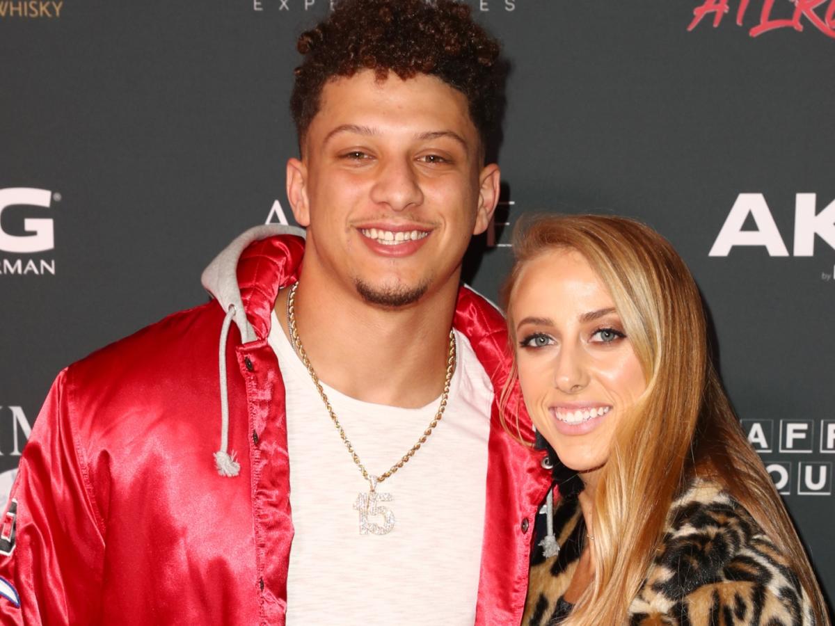 Patrick Mahomes Throws Surprise Birthday Party for Wife Brittany