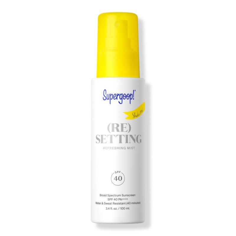 16) Supergoop! (Re)Setting Refreshing Mist SPF 40