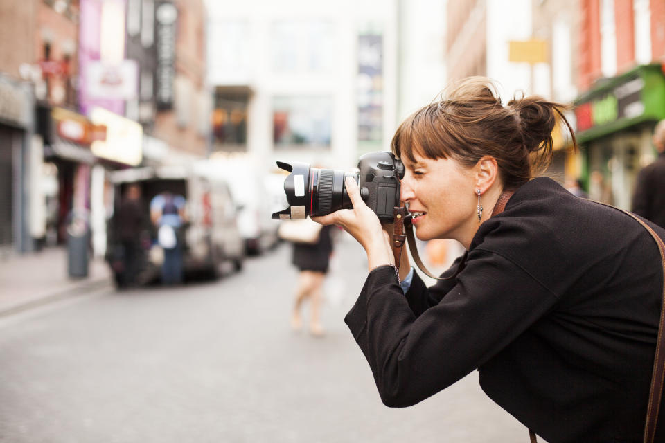 If you’re good at photography you might be able to earn money by selling images online. Photo: Getty