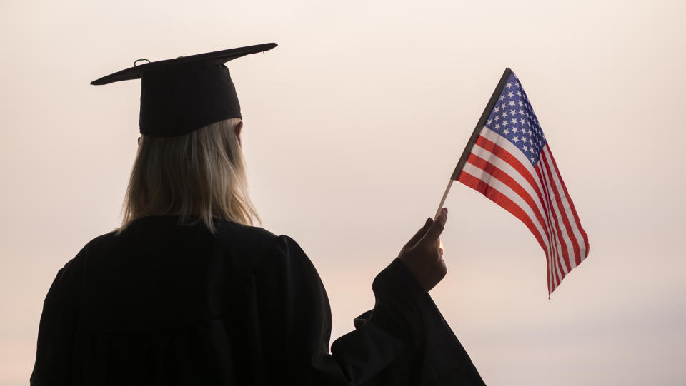 El coste medio de la matrícula en una universidad privada de Estados Unidos en el curso 2023-2024 es de US$41,540. Foto: Getty Images. 