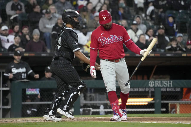 Harrison has HR, 4 RBIs as Phillies beat White Sox 7-4