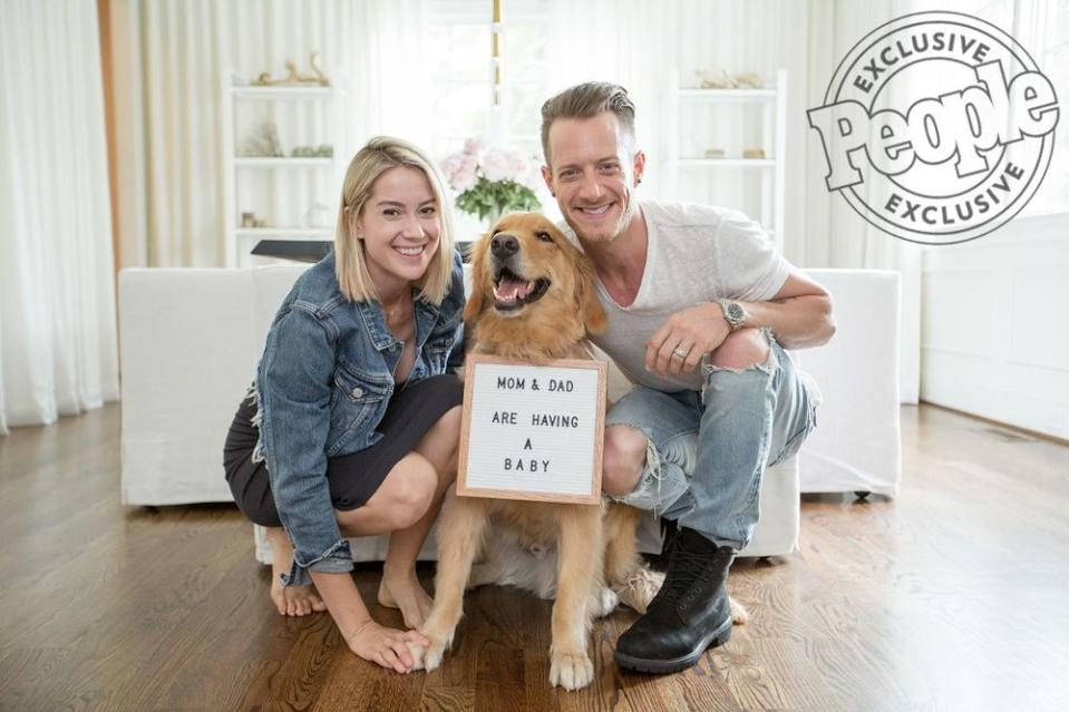 Hayley and Tyler Hubbard