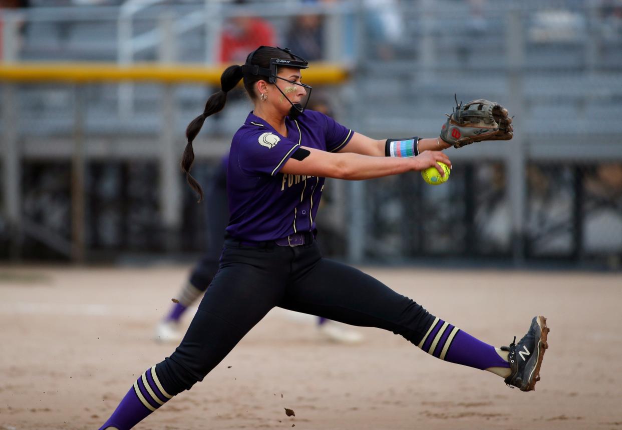Tori Briggs will make an impact for Fowlerville in the pitching circle and at the plate.