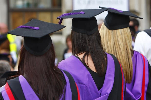 Two thirds of students on some courses don't make it past first year, let alone graduation