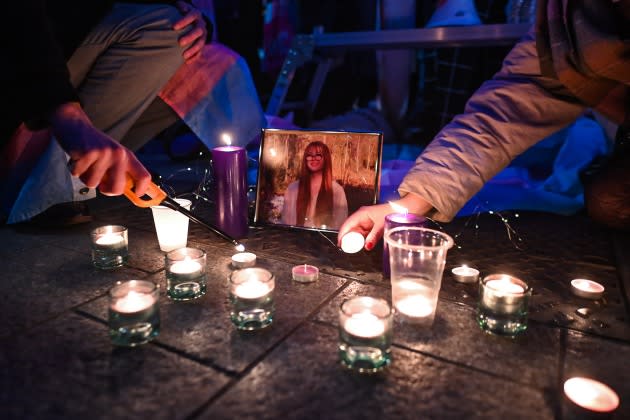 Vigils Held In Dublin For Murdered Schoolgirl Brianna Ghey - Credit: Artur Widak/NurPhoto/Getty Images