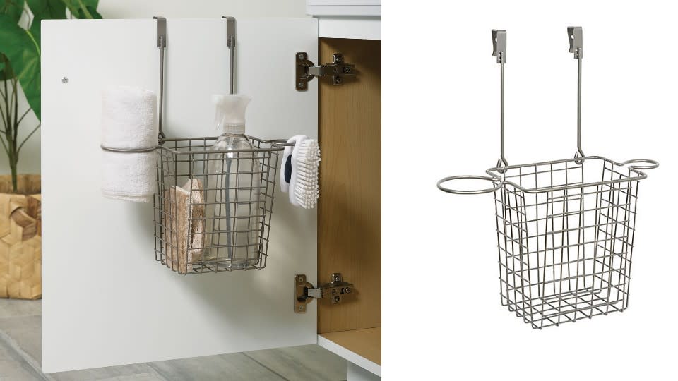 Squared Away™ Over the Cabinet Styling Caddy - Bed Bath & Beyond, $20