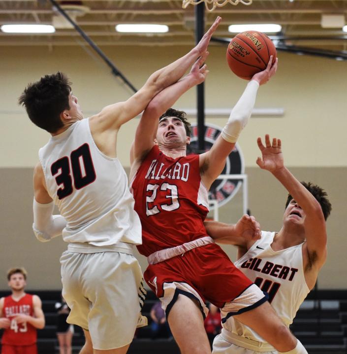 Ballard guard Ashton Hermann committed to Drury on Feb. 9.