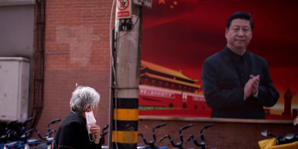 xi jinping china poster