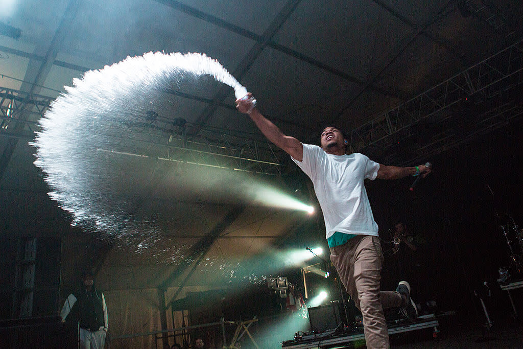 Chance The Rapper at the Bonnaroo Music & Arts Festival in Manchester, Tennessee, 2014. (Photo by Josh Brasted/WireImage)