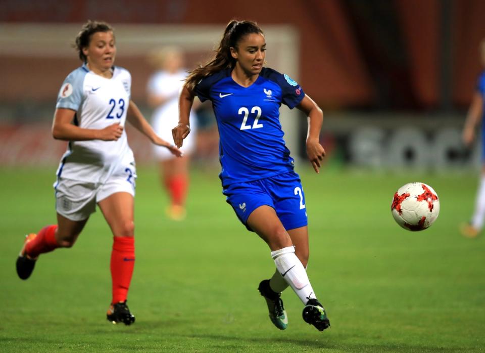 France took the lead early on when Sakina Karchaoui delivered a ball at the back post for Kadidiatou Diani to nod in from close range (Mike Egerton/PA) (PA Archive)