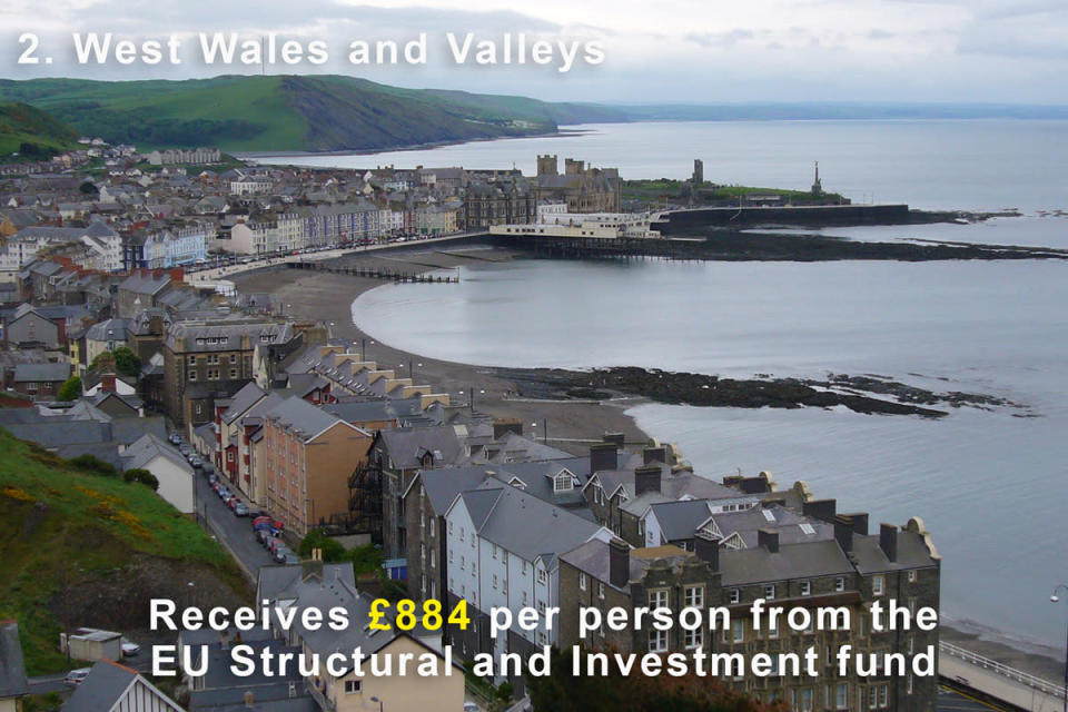 <p>Another part of Wales due to receive a hefty sum from the EU Structural Investment fund between 2014 and 2020. It means the entire country is in the top 10. <i>(Herby/WikiCommons)</i></p>