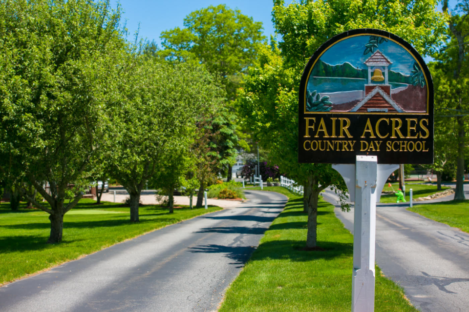 Fair Acres Country Day School in Marstons Mills .