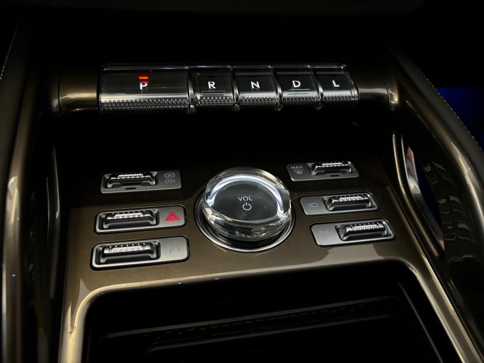 The 2024 Lincoln Nautilus has conventional controls for a handful of features, including audio volume.