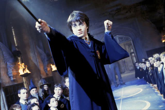 <p>Warner Bros.</p> Daniel Radcliffe in "Harry Potter and the Chamber of Secrets"