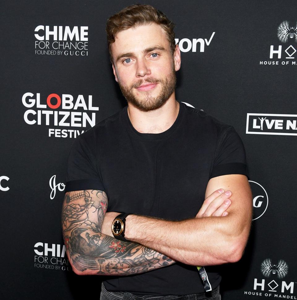 Gus Kenworthy attends the 2018 Global Citizen Festival: Be The Generation in Central Park on September 29, 2018 in New York City.