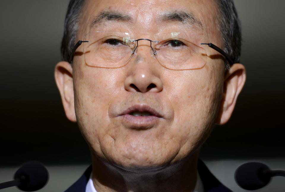 A pesar de ignorar la magnitud del problema, Ban Ki-moon se ha mostrado optimista (AFP/Fabrice Coffrini)