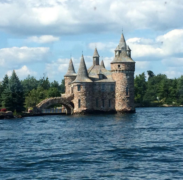 Boldt Castle, Heart Island, New York State - Turns out you got to be a millionaire to build a monument of love. The famous proprietor of the Waldrof Astoria Hotel in New York City, a millionaire in his own right, George C Boldt, wanted to build a ‘home away from home’ for his darling wife, Louise. In search of an appropriate location he landed up in the perfect location for this architecture of love –Heart Island. It is said that it took over 300 artisans to craft out this castle that houses 120 rooms in its six storied wonderment.  (Image - Instagram)