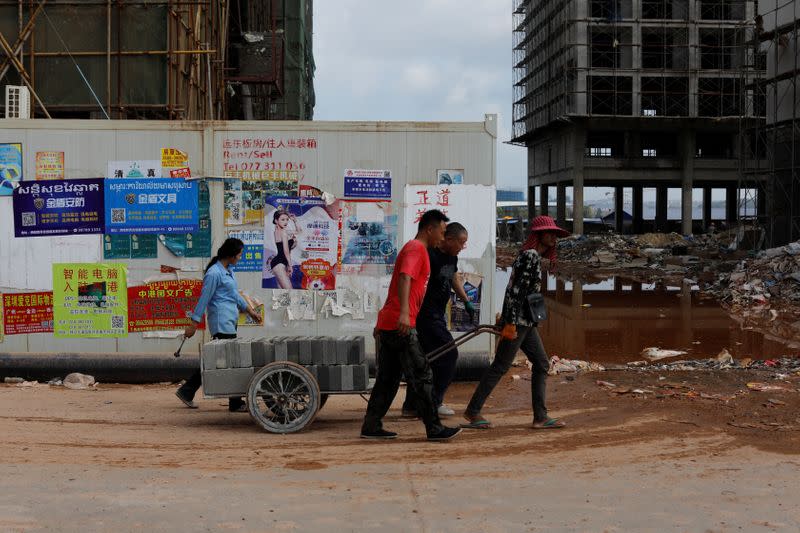 The Wider Image: In Cambodian casino town, Chinese bet on future after coronavirus