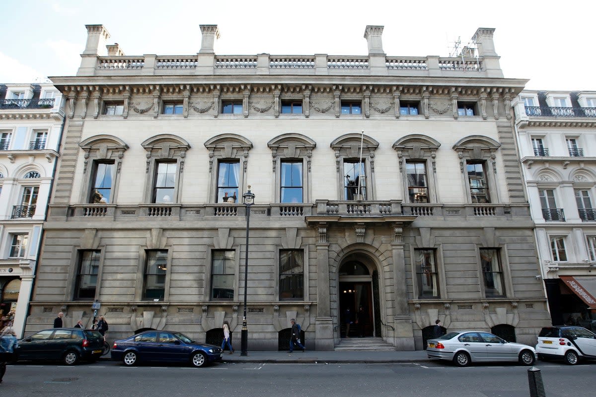 Members of the Garrick Club face a vote on its membership rules (PA Archive)