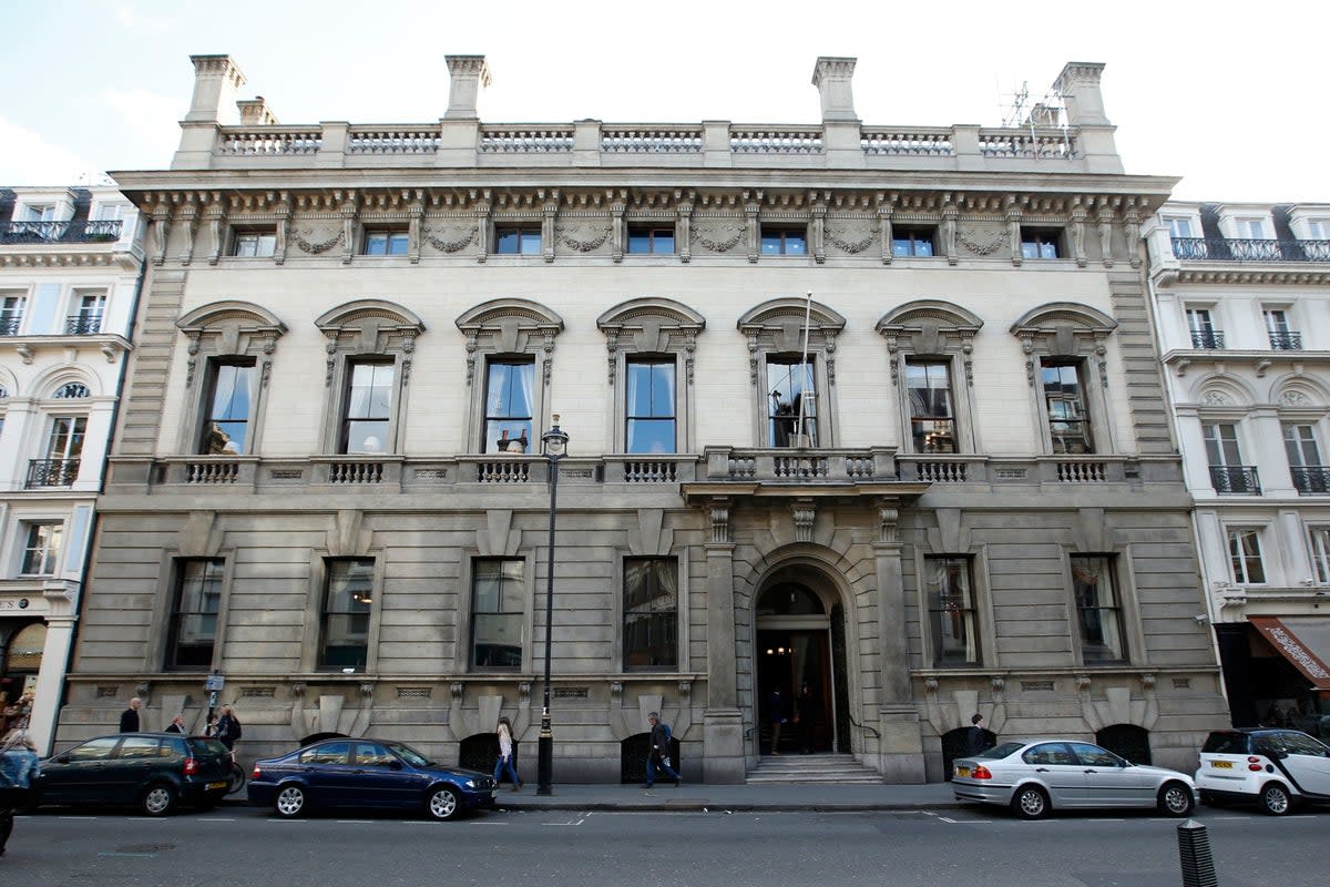 The previously male-only, 1,500-member Garrick Club in London (PA Archive)