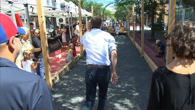 Pedestrian strip extension connects Jean-Talon Market to The Main