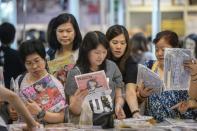 Some mainstream bookstores in Hong Kong have removed works likely to offend mainland authorities from their shelves in the wake of the disappearances of five city booksellers