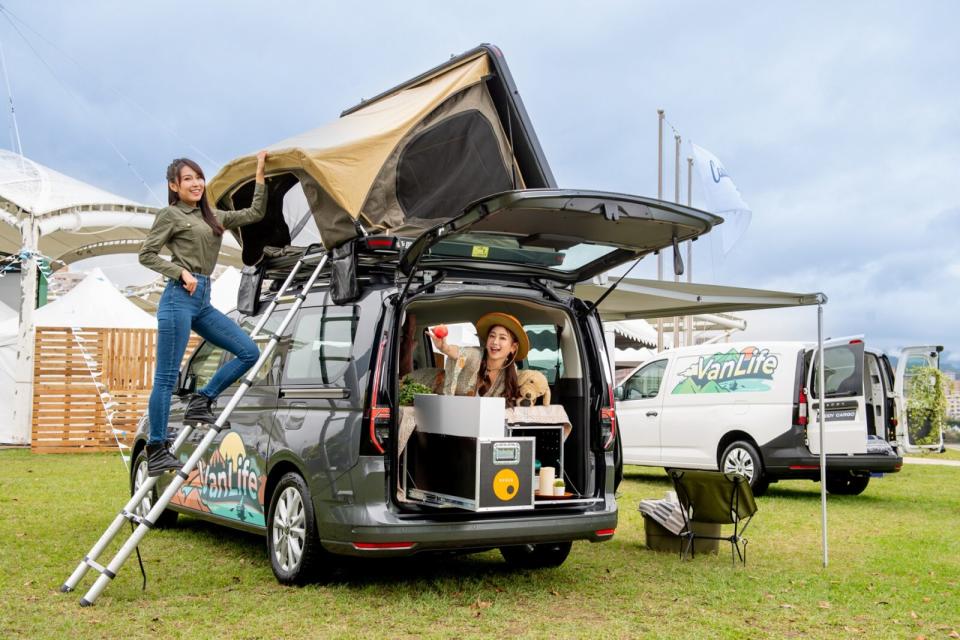 業者亦提供Caravelle/Caddy車型適用的VanLife Box好野露營組等選用配件，滿足不同買家需求。
