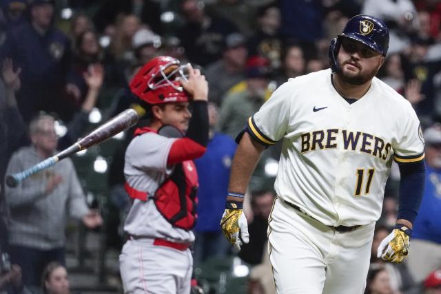 Rowdy Tellez Jersey, Rowdy Tellez Gear and Apparel