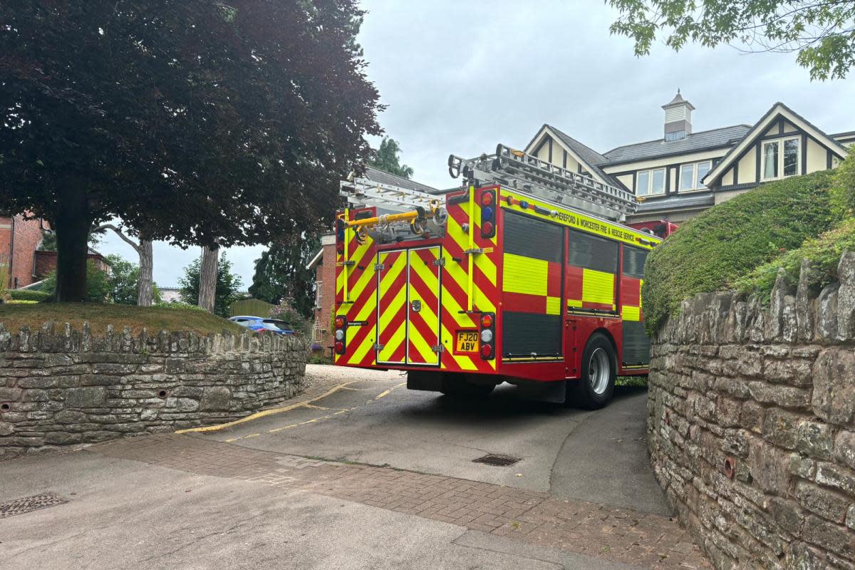 The fire service was called to Ross-on-Wye <i>(Image: Bridie Adams)</i>