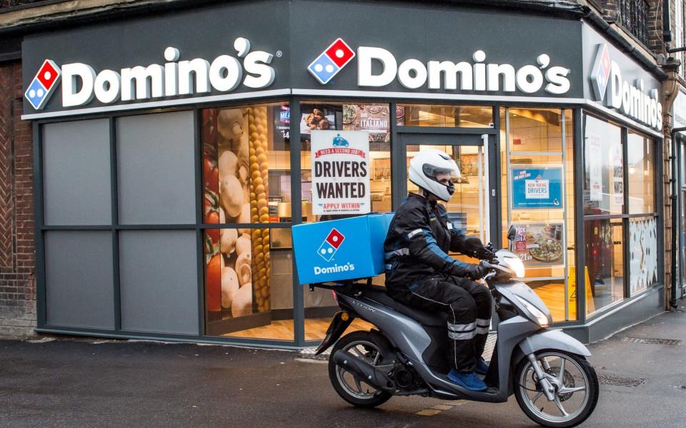 A Domino's pizza shop - PA