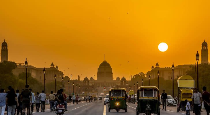 a picture taken in India during the day