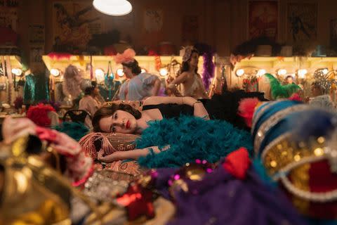 <p><strong>Release date:</strong> <strong>TBC 2022</strong></p><p>Amazon has released first look images of season four of The Marvelous Mrs Maisel. The photos feature Rachel Brosnahan's Midge looking melancholy in what appears to be a showgirls' dressing room, and Abe (Tony Shalhoub) and Rose (Marin Hinkle) enjoying dinner together in front of the TV. </p><p>While plot details for the new series are being kept under-wraps, it was announced that Gilmore Girls stars Kelly Bishop and Milo Ventimiglia will feature. They will be joined by fellow guest stars Reid Scott (Veep), Kayli Carter (Mrs. America), Jason Ralph (husband of Rachel Brosnahan), and Gideon Glick (The Detour). </p><p><a href="https://www.instagram.com/p/CWRh82jvzQ7/" rel="nofollow noopener" target="_blank" data-ylk="slk:See the original post on Instagram;elm:context_link;itc:0;sec:content-canvas" class="link ">See the original post on Instagram</a></p>