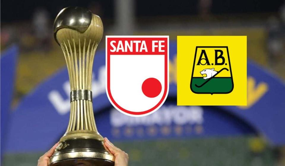 Final de la Liga Betplay entre Santa Fe y Atlético Bucaramanga. Imagen archivo Valora Analitik