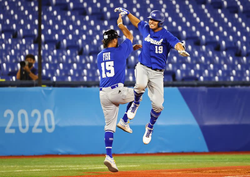 Baseball - Men - Round 1 Repechage - Israel v Dominican Republic