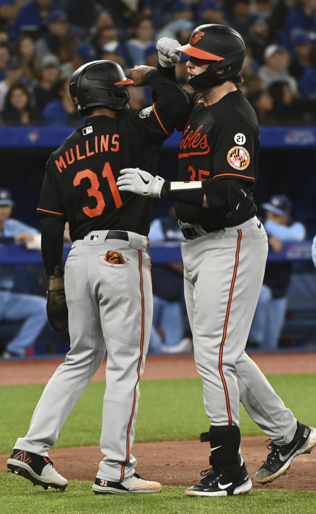 Orioles' Cedric Mullins homers twice on own T-shirt night in