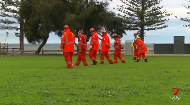 The SES did a sweep search of the area.