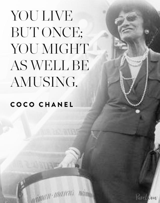 Moda Factor — MOODS & MUSES: COCO CHANEL, Icon de la mode