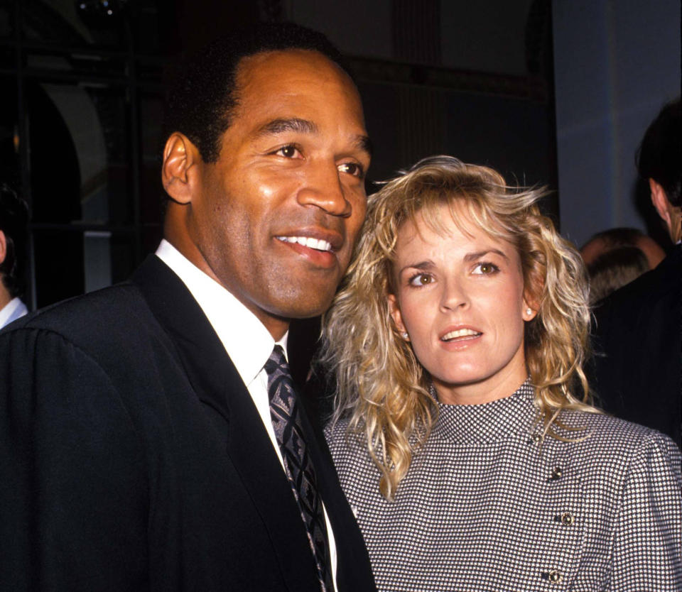 O.J. and Nicole Brown Simpson. (Avalon via ZUMA Press)