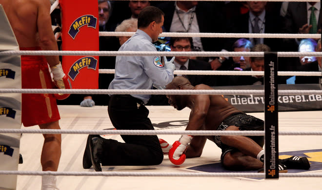   Jean Marc Mormeck (L) Of France Lies Bongarts/Getty Images