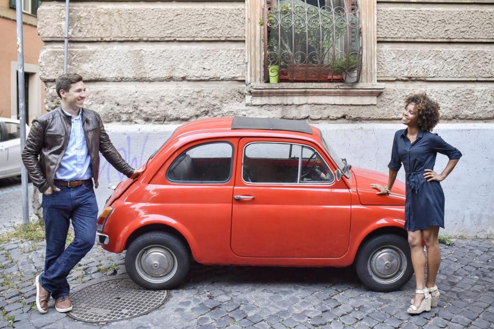 Roberta in Rome for Flytographer