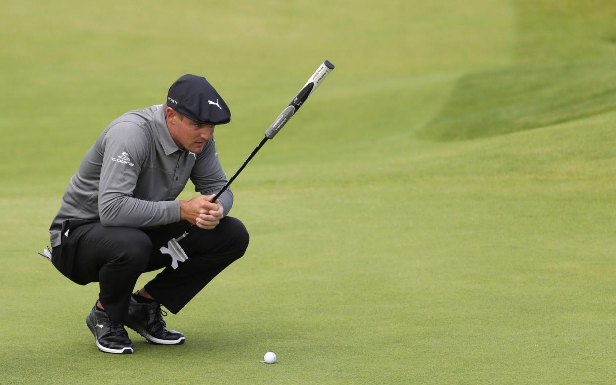 Bryson DeChambeau found himself in hot water recently over his slow play - AP